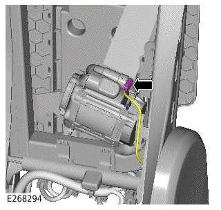 Front Row Center Seatbelt Retractor